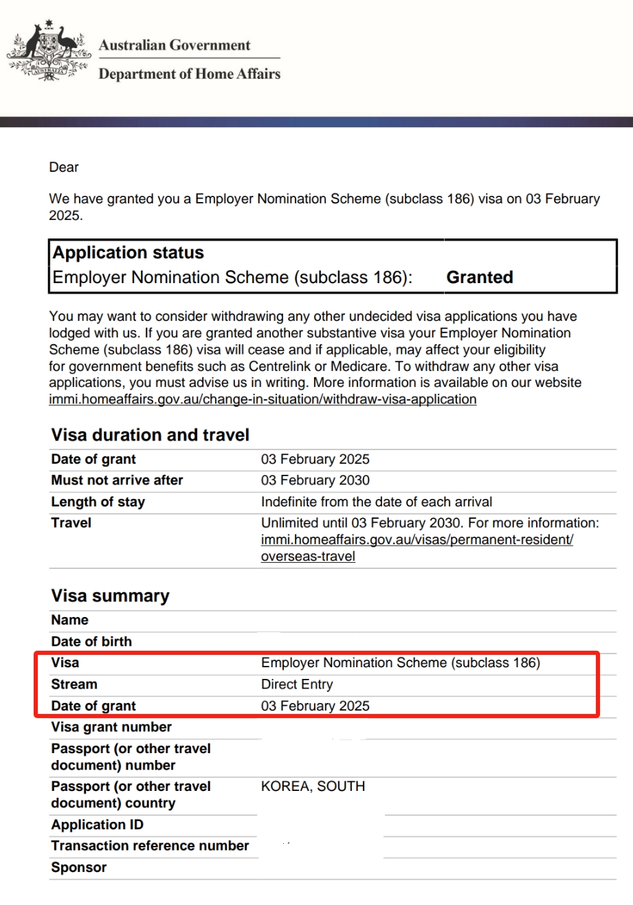 Case Study: From Unlawful for 4 years to a Permanent Resident 186 ENS Without Leaving Australia 2 Case Study: From Unlawful for 4 years to a Permanent Resident 186 ENS Without Leaving Australia